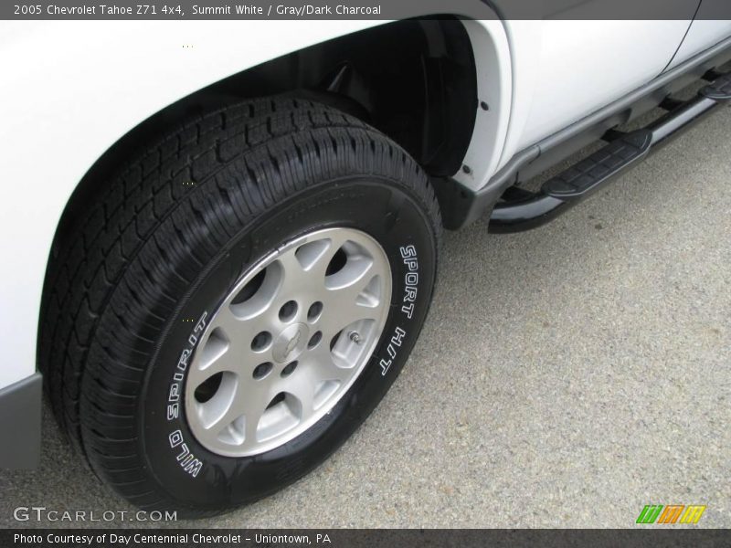 Summit White / Gray/Dark Charcoal 2005 Chevrolet Tahoe Z71 4x4