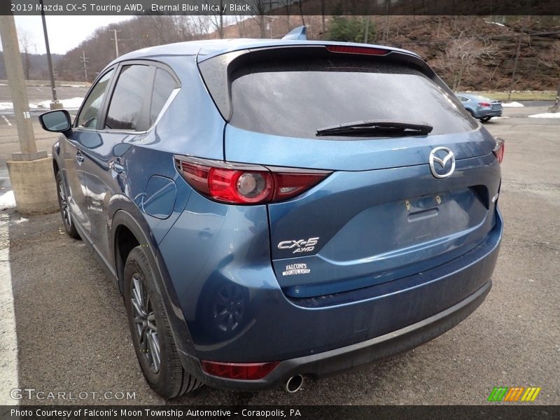 Eternal Blue Mica / Black 2019 Mazda CX-5 Touring AWD