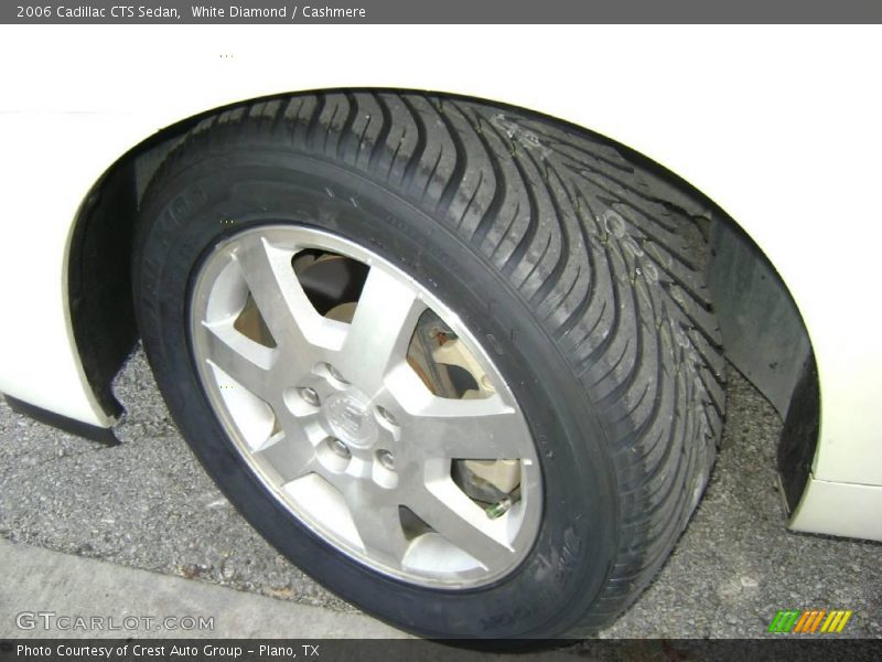 White Diamond / Cashmere 2006 Cadillac CTS Sedan