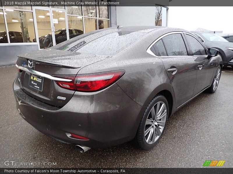 Machine Gray Metallic / Parchment 2018 Mazda Mazda6 Signature