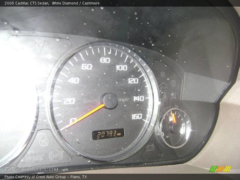 White Diamond / Cashmere 2006 Cadillac CTS Sedan