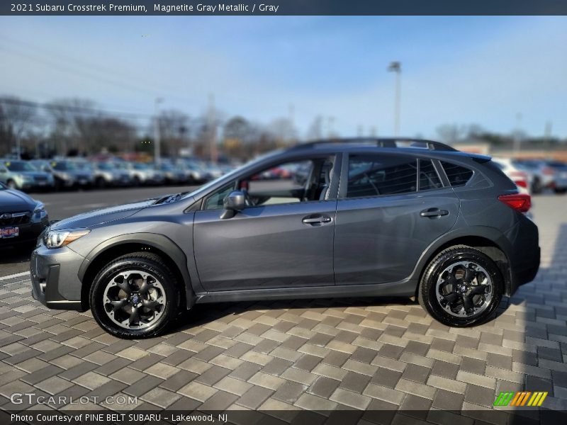 Magnetite Gray Metallic / Gray 2021 Subaru Crosstrek Premium