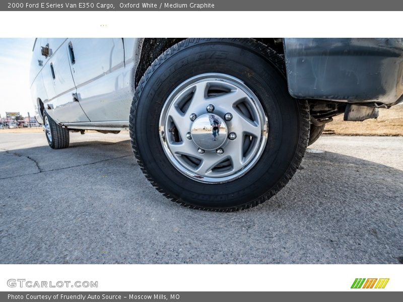 Oxford White / Medium Graphite 2000 Ford E Series Van E350 Cargo