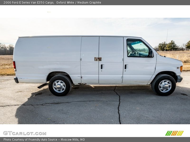 Oxford White / Medium Graphite 2000 Ford E Series Van E350 Cargo