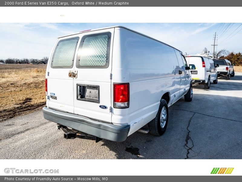 Oxford White / Medium Graphite 2000 Ford E Series Van E350 Cargo