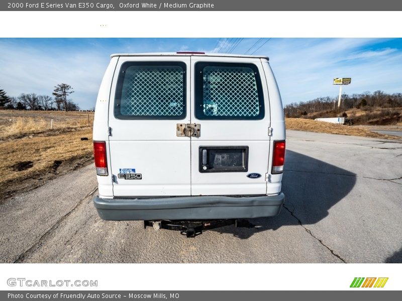 Oxford White / Medium Graphite 2000 Ford E Series Van E350 Cargo