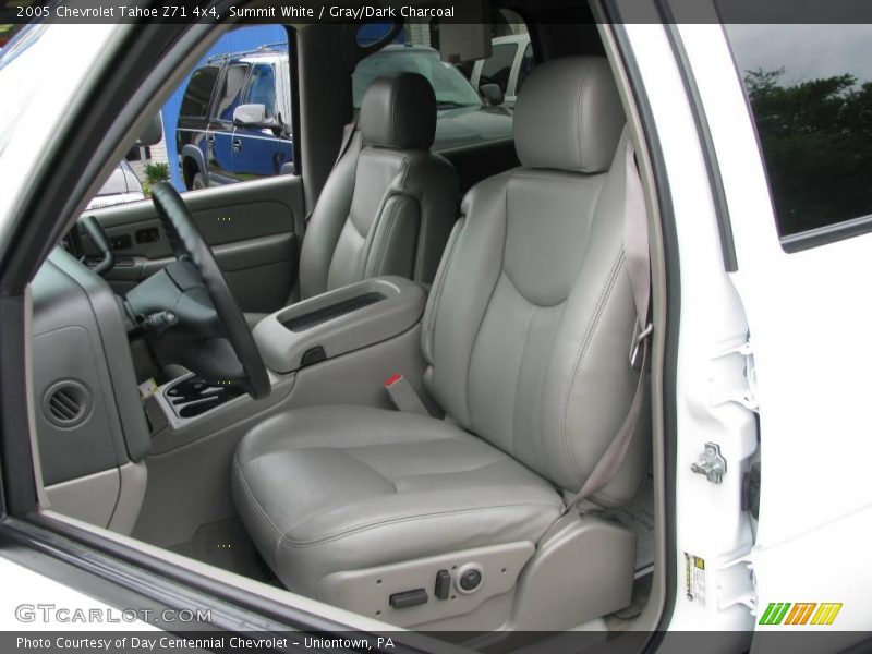 Summit White / Gray/Dark Charcoal 2005 Chevrolet Tahoe Z71 4x4