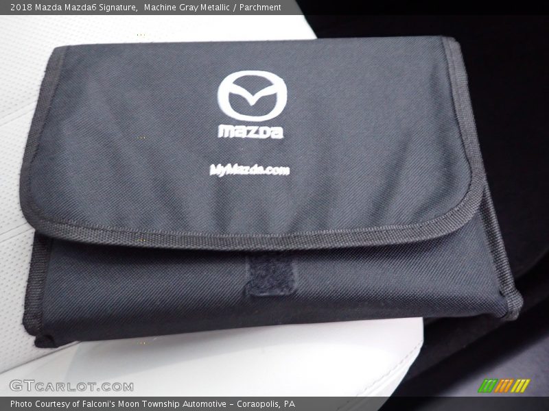 Machine Gray Metallic / Parchment 2018 Mazda Mazda6 Signature