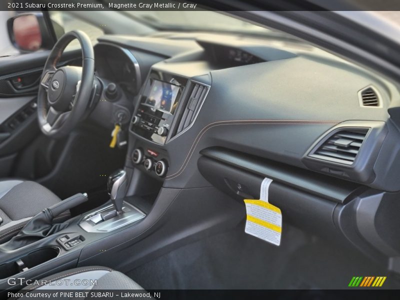 Magnetite Gray Metallic / Gray 2021 Subaru Crosstrek Premium