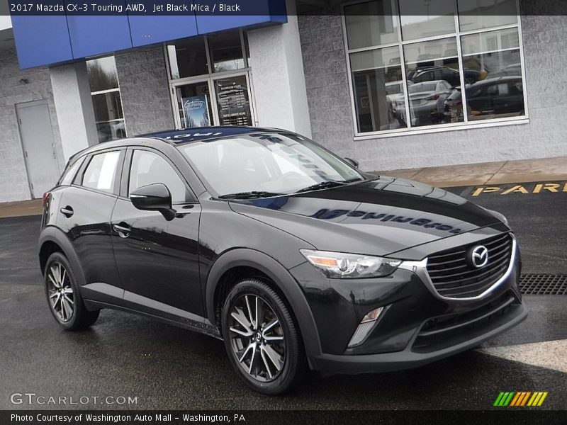 Jet Black Mica / Black 2017 Mazda CX-3 Touring AWD