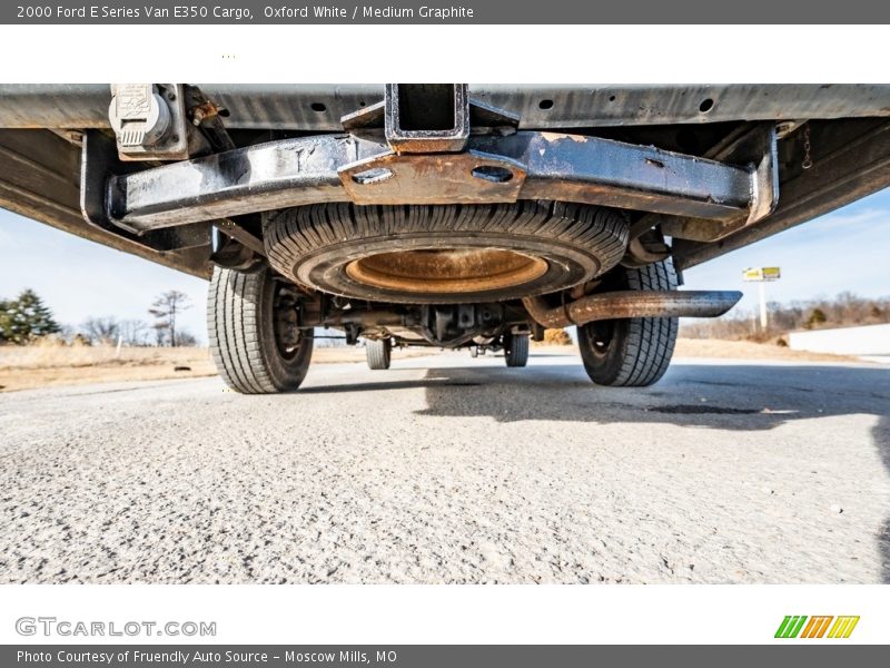 Oxford White / Medium Graphite 2000 Ford E Series Van E350 Cargo
