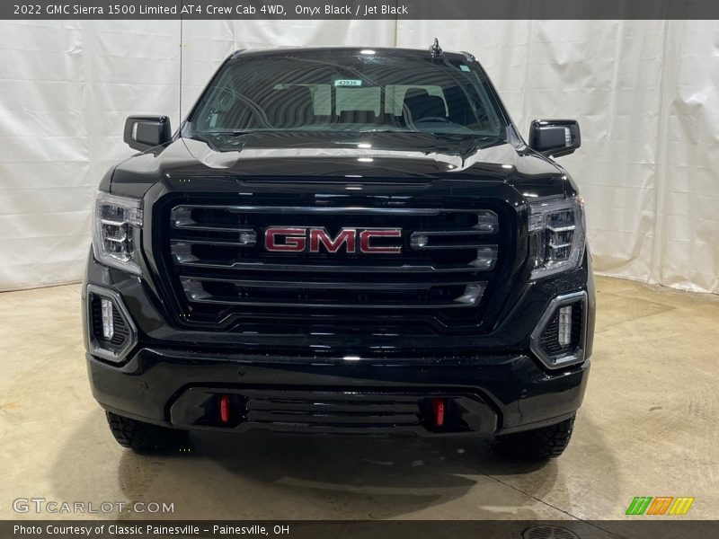 Onyx Black / Jet Black 2022 GMC Sierra 1500 Limited AT4 Crew Cab 4WD