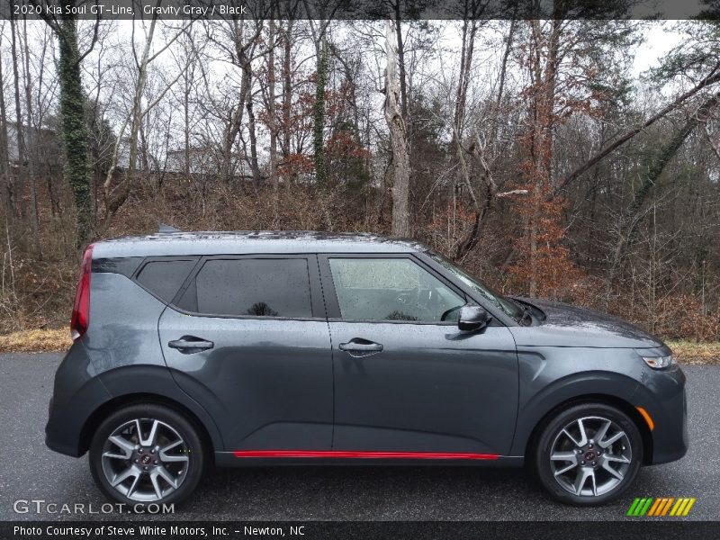 Gravity Gray / Black 2020 Kia Soul GT-Line