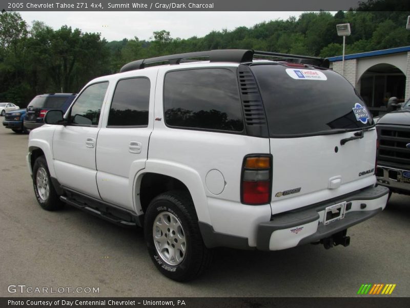 Summit White / Gray/Dark Charcoal 2005 Chevrolet Tahoe Z71 4x4