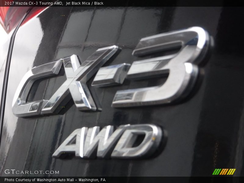 Jet Black Mica / Black 2017 Mazda CX-3 Touring AWD