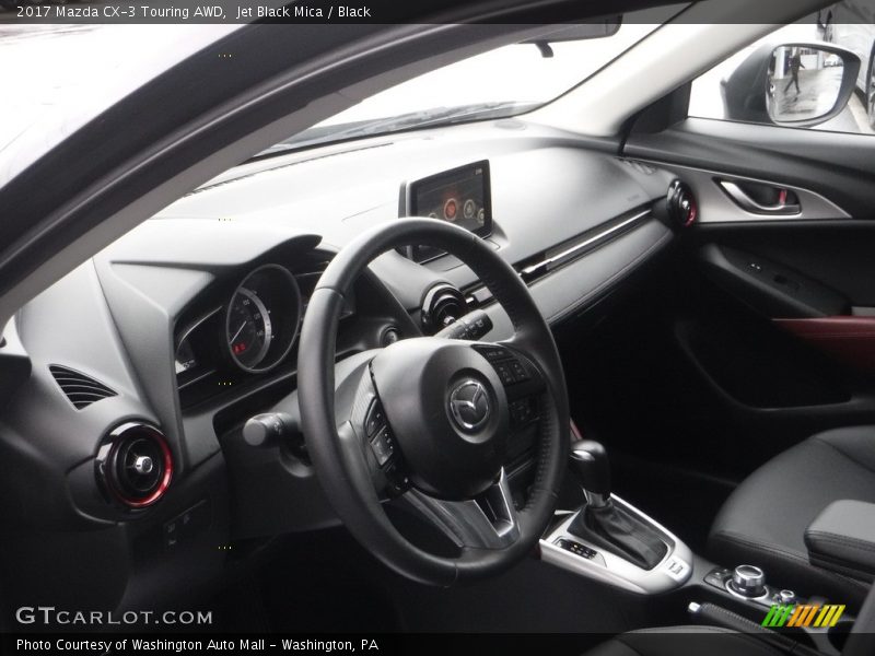 Jet Black Mica / Black 2017 Mazda CX-3 Touring AWD