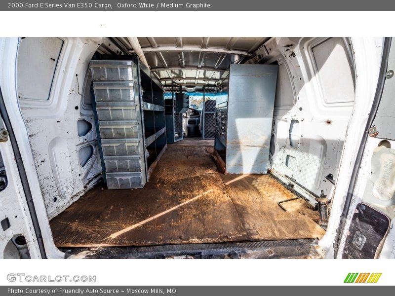 Oxford White / Medium Graphite 2000 Ford E Series Van E350 Cargo