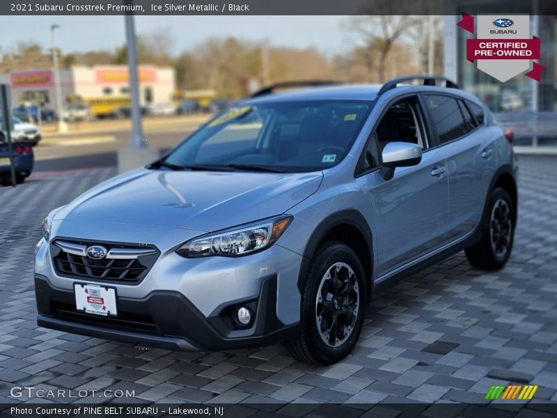 Ice Silver Metallic / Black 2021 Subaru Crosstrek Premium