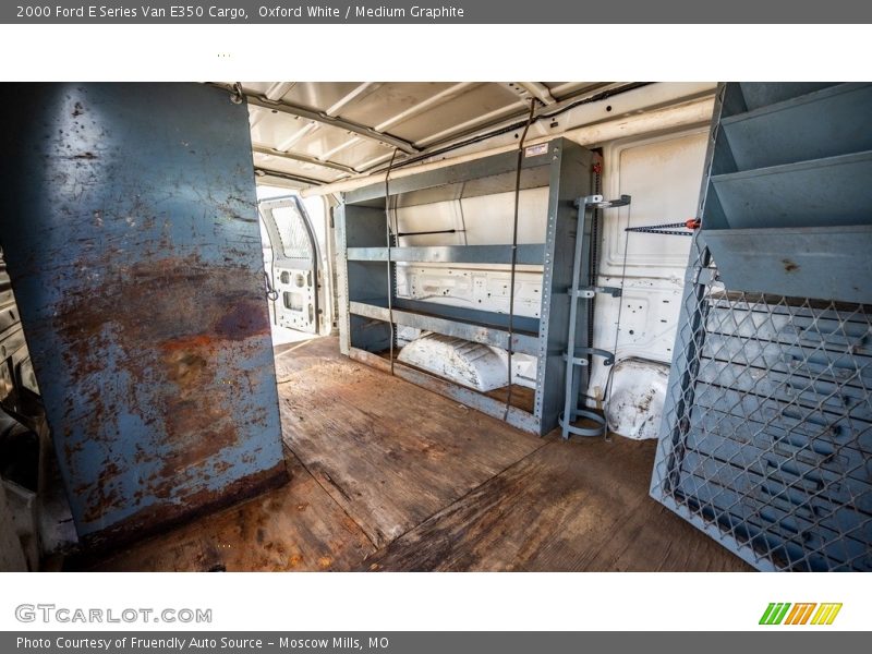 Oxford White / Medium Graphite 2000 Ford E Series Van E350 Cargo