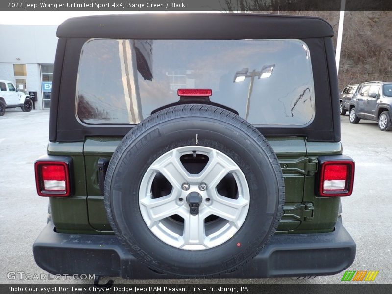 Sarge Green / Black 2022 Jeep Wrangler Unlimited Sport 4x4