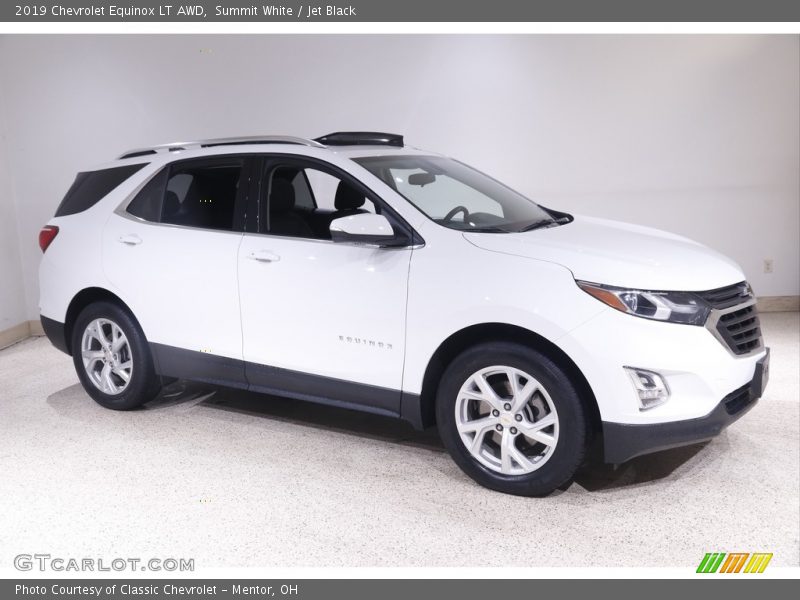 Summit White / Jet Black 2019 Chevrolet Equinox LT AWD