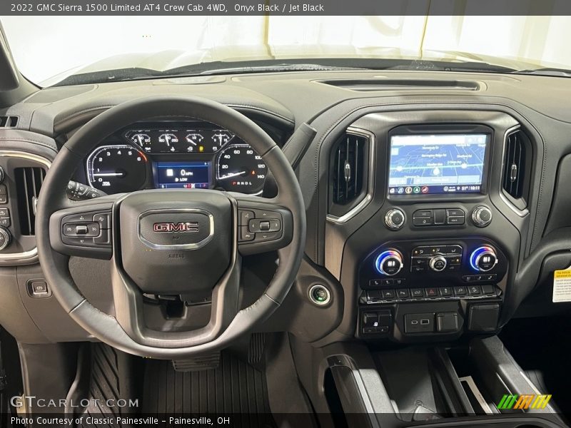 Onyx Black / Jet Black 2022 GMC Sierra 1500 Limited AT4 Crew Cab 4WD