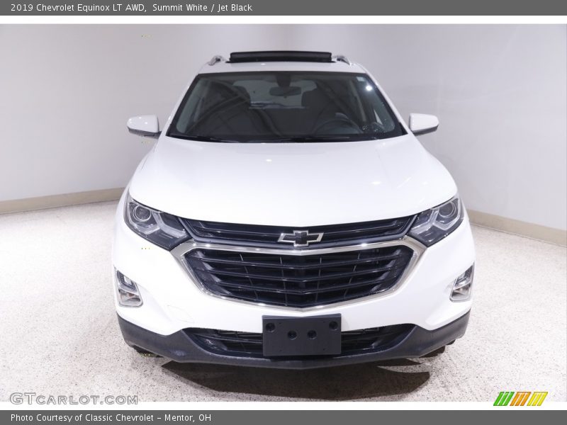 Summit White / Jet Black 2019 Chevrolet Equinox LT AWD
