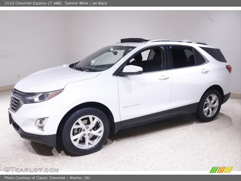 Summit White / Jet Black 2019 Chevrolet Equinox LT AWD