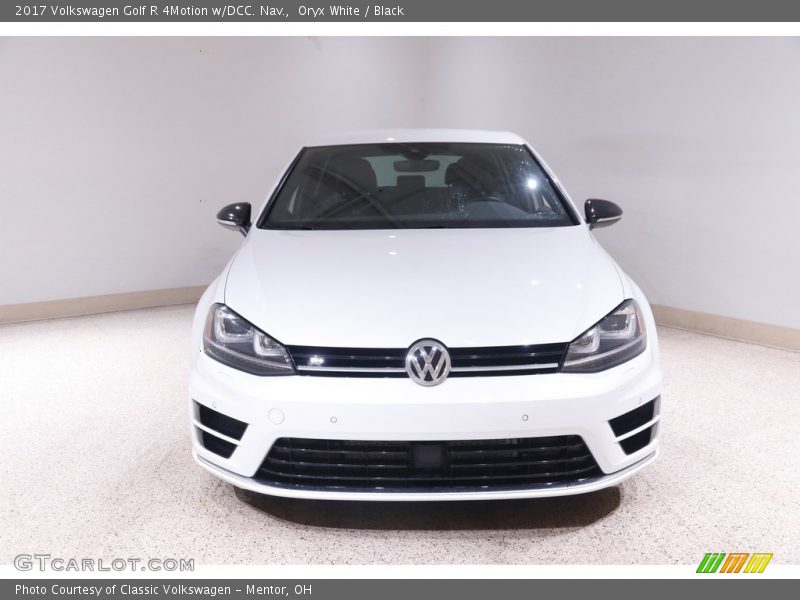 Oryx White / Black 2017 Volkswagen Golf R 4Motion w/DCC. Nav.