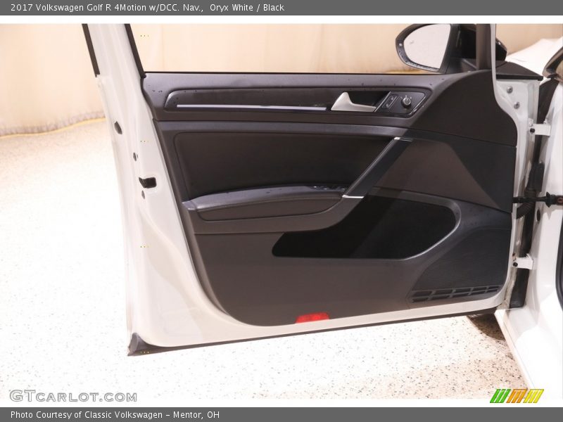 Oryx White / Black 2017 Volkswagen Golf R 4Motion w/DCC. Nav.