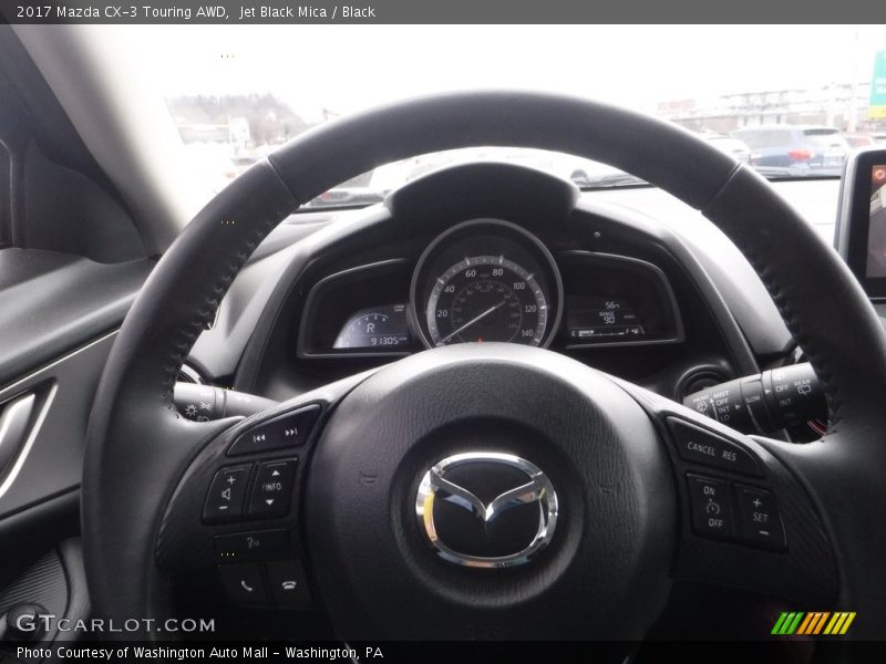 Jet Black Mica / Black 2017 Mazda CX-3 Touring AWD