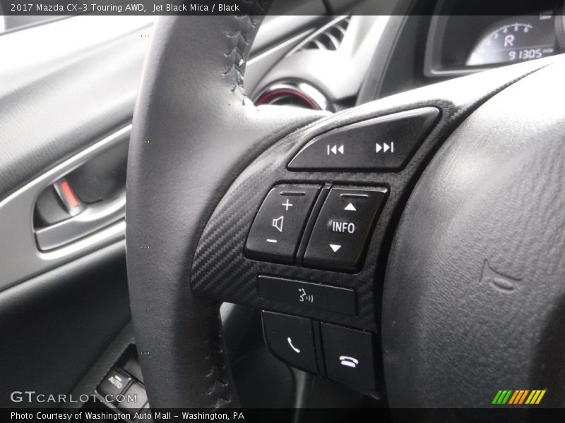 Jet Black Mica / Black 2017 Mazda CX-3 Touring AWD
