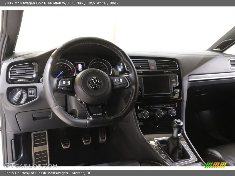 Dashboard of 2017 Golf R 4Motion w/DCC. Nav.