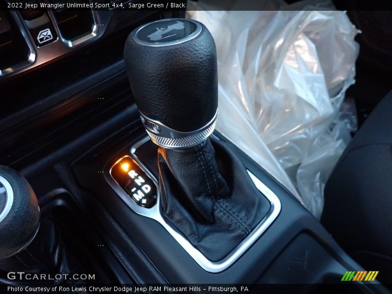  2022 Wrangler Unlimited Sport 4x4 8 Speed Automatic Shifter