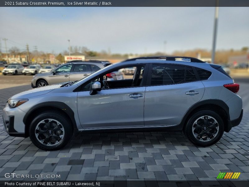 Ice Silver Metallic / Black 2021 Subaru Crosstrek Premium