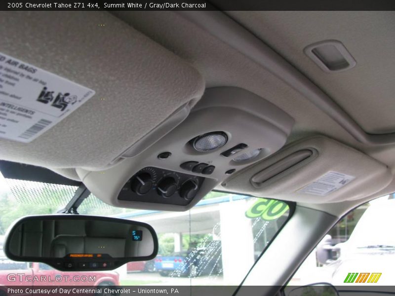Summit White / Gray/Dark Charcoal 2005 Chevrolet Tahoe Z71 4x4