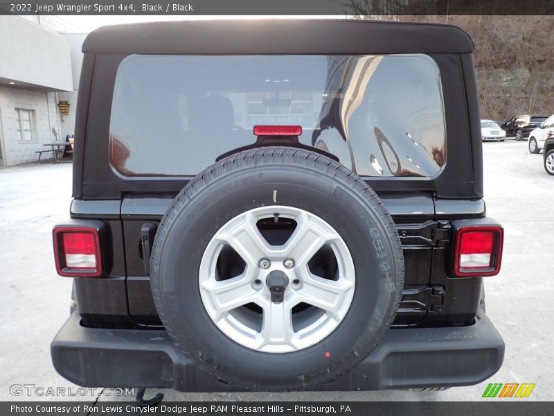 Black / Black 2022 Jeep Wrangler Sport 4x4