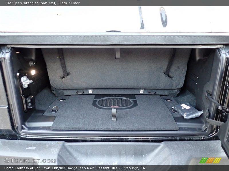 Black / Black 2022 Jeep Wrangler Sport 4x4