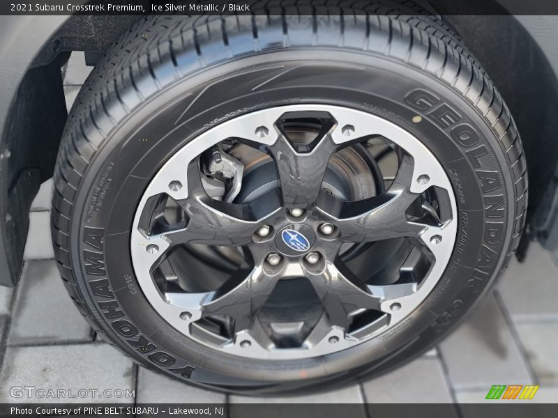 Ice Silver Metallic / Black 2021 Subaru Crosstrek Premium