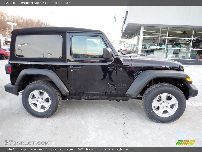 Black / Black 2022 Jeep Wrangler Sport 4x4