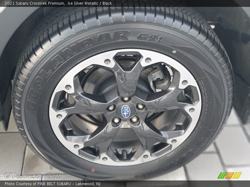 Ice Silver Metallic / Black 2021 Subaru Crosstrek Premium