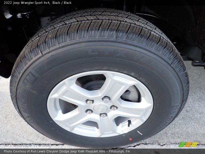 Black / Black 2022 Jeep Wrangler Sport 4x4
