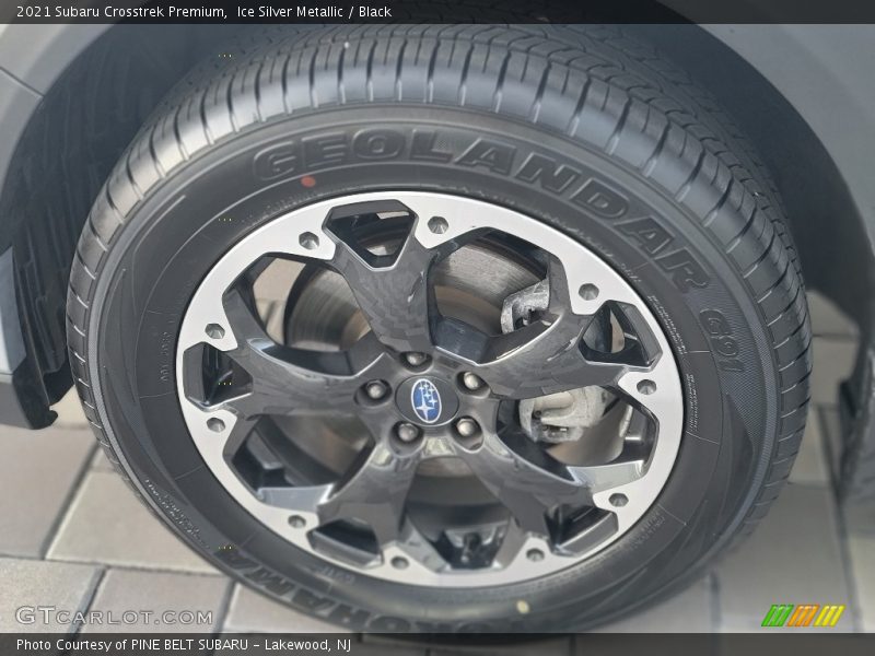 Ice Silver Metallic / Black 2021 Subaru Crosstrek Premium