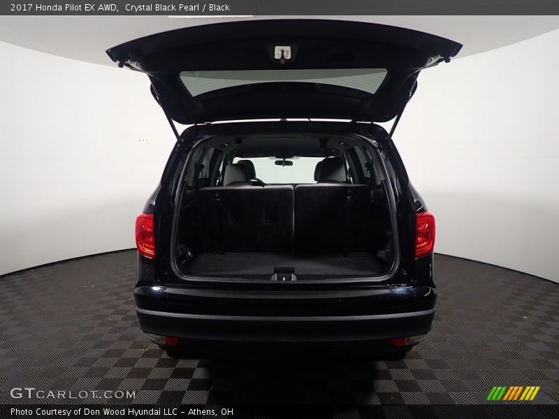 Crystal Black Pearl / Black 2017 Honda Pilot EX AWD