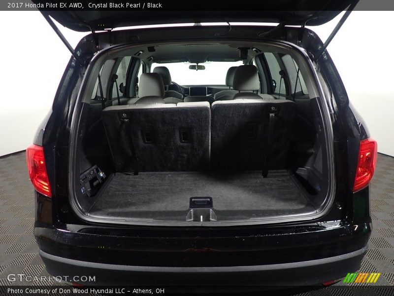 Crystal Black Pearl / Black 2017 Honda Pilot EX AWD