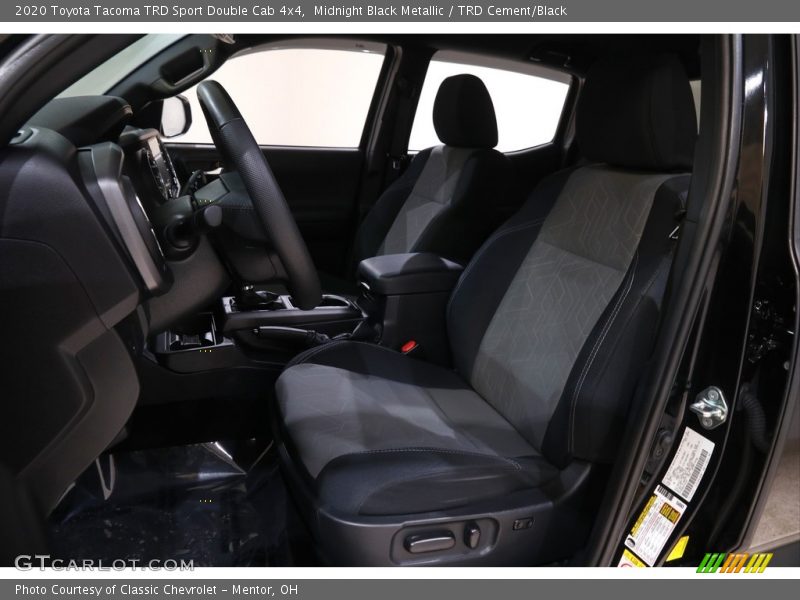Midnight Black Metallic / TRD Cement/Black 2020 Toyota Tacoma TRD Sport Double Cab 4x4