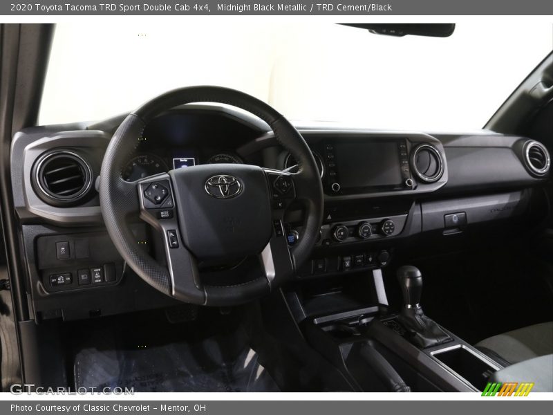 Midnight Black Metallic / TRD Cement/Black 2020 Toyota Tacoma TRD Sport Double Cab 4x4