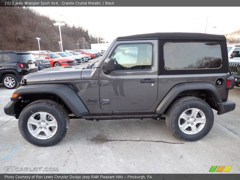 Granite Crystal Metallic / Black 2022 Jeep Wrangler Sport 4x4