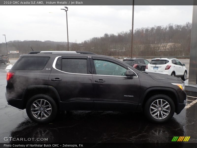 Iridium Metallic / Jet Black 2019 GMC Acadia SLE AWD