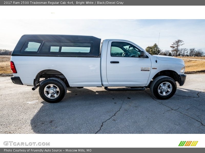 Bright White / Black/Diesel Gray 2017 Ram 2500 Tradesman Regular Cab 4x4